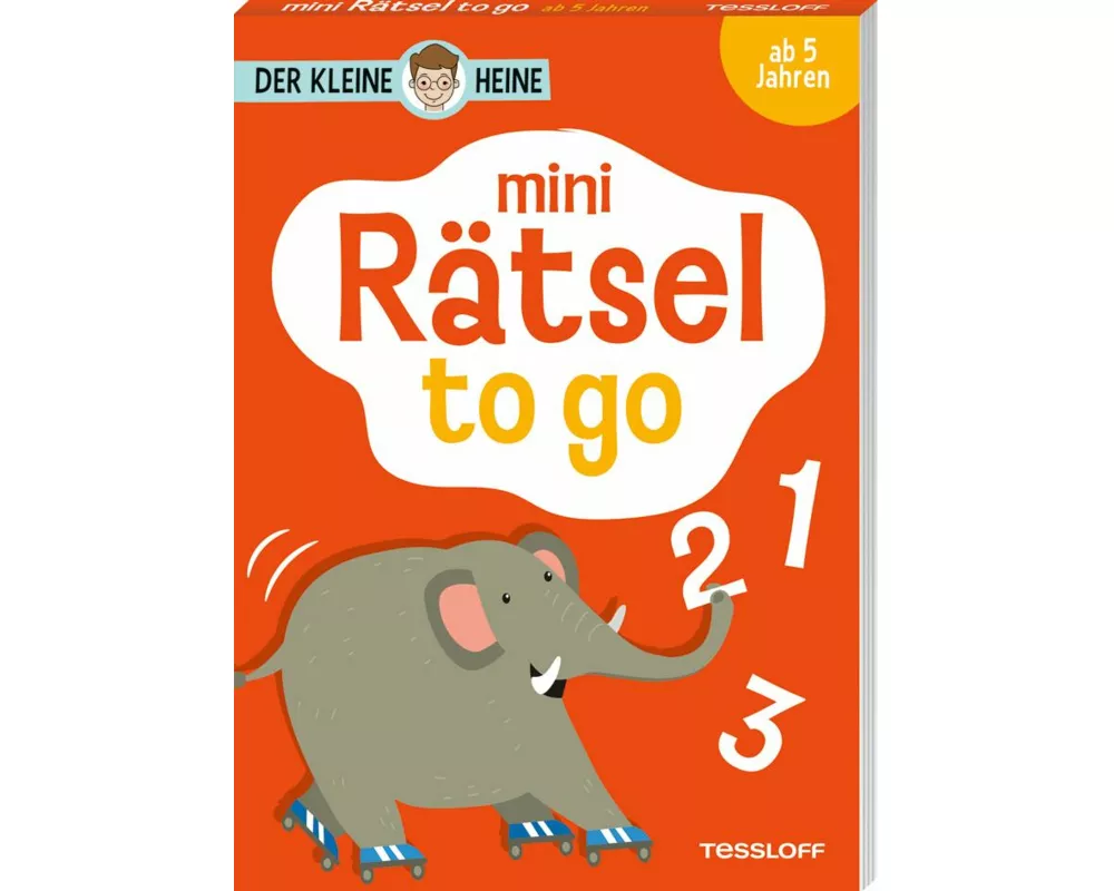 Der kleine Heine. Mini Rätsel to go. Ab 5 Jahren
