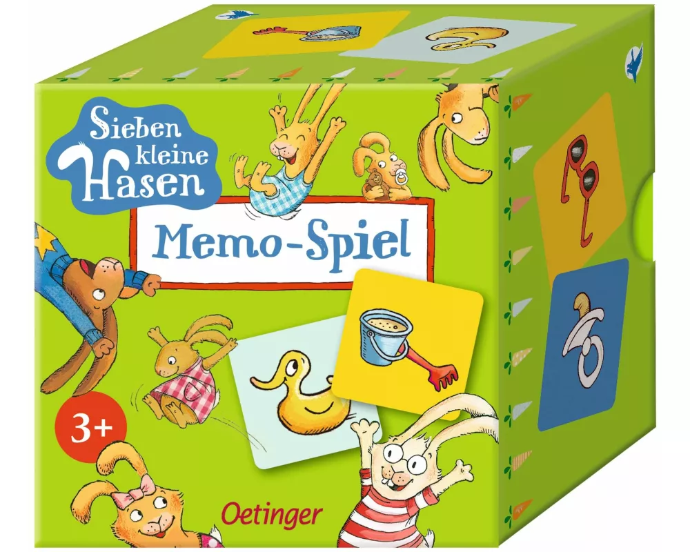 Sieben kleine Hasen. Memo-Spiel
