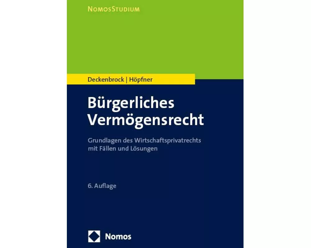 Bürgerliches Vermögensrecht