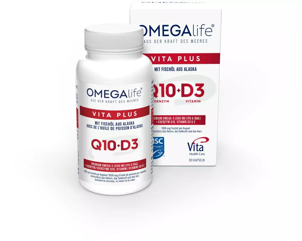 OMEGA Life Vita Plus Kapseln Dose 90 Stück