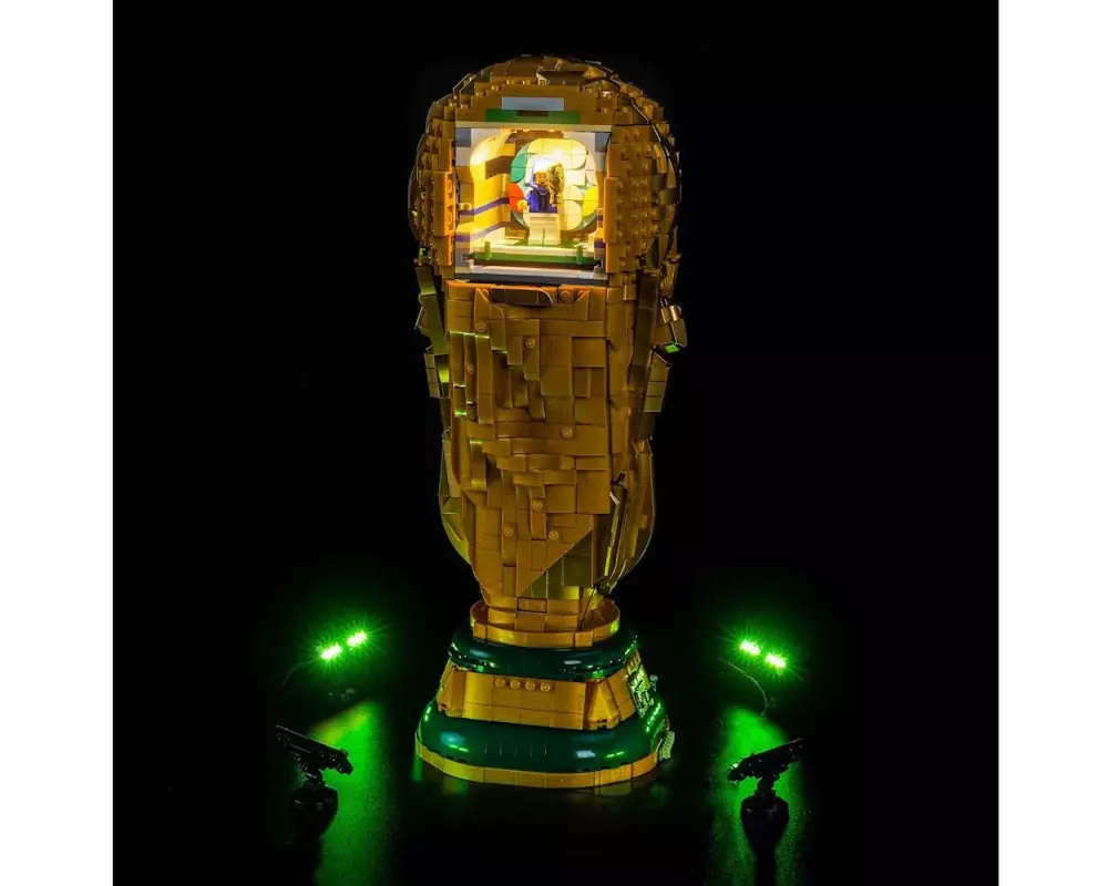 BrickBling LED-Licht-Set für LEGO 43020 Offizieller Pokal WM