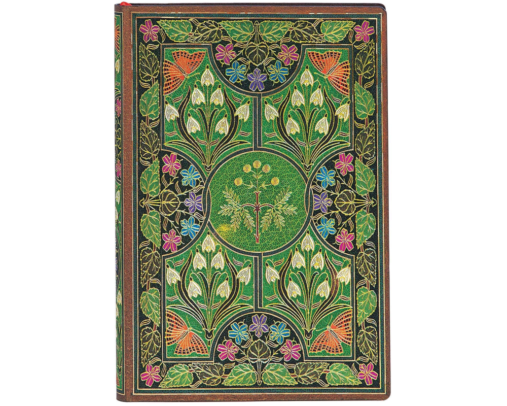 PAPERBLANKS Notizbuch Blühende Poesie Mini FB5367-5 liniert 176 Seiten