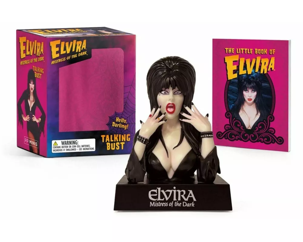 Elvira Talking Bust