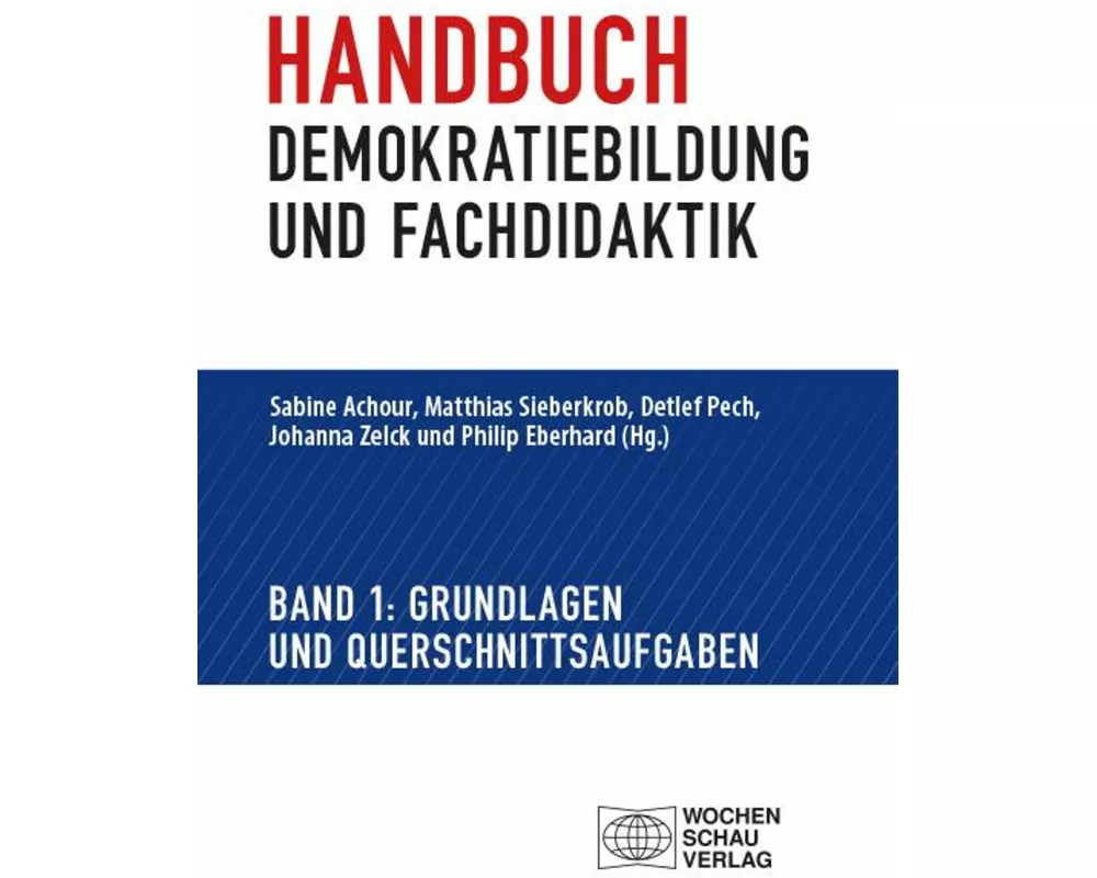 Handbuch Demokratiebildung und Fachdidaktik