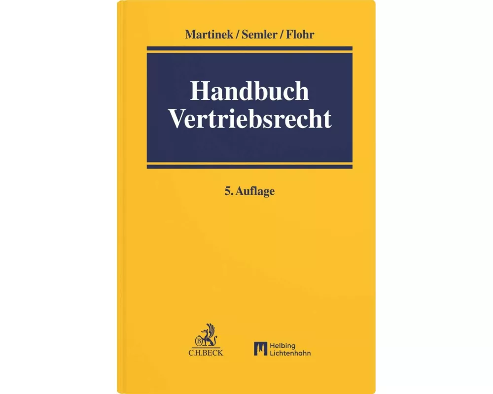 Handbuch Vertriebsrecht