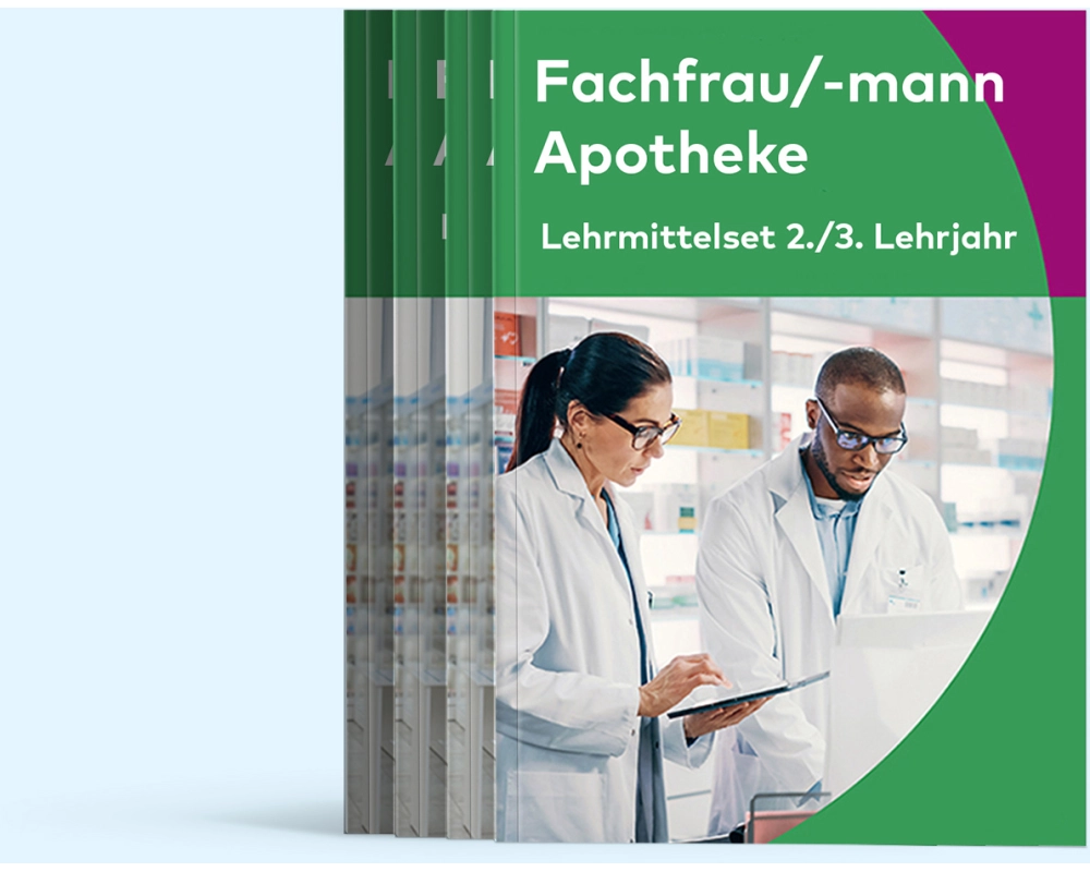 Fachfrau/-mann Apotheke: Lehrmittelset 2./3. Lehrjahr (Print mit E-Book)