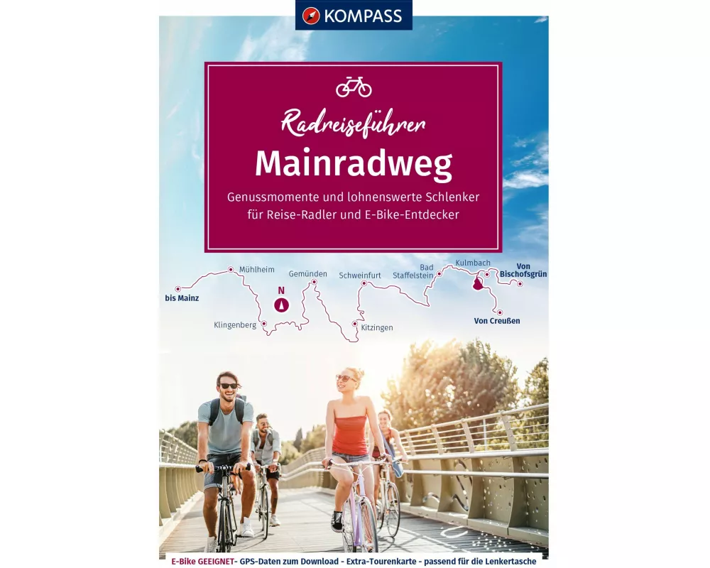 KOMPASS Radreiseführer Mainradweg