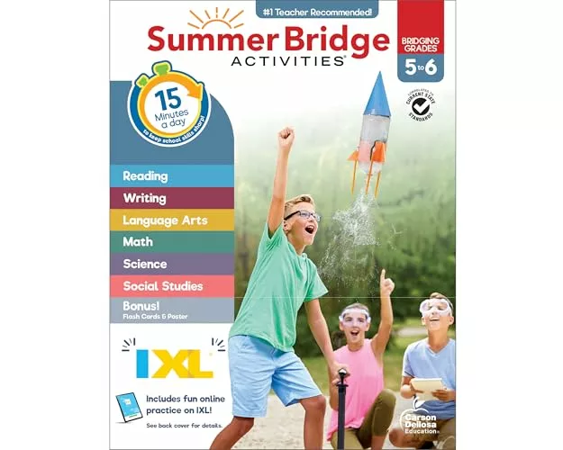 Summer Bridge Activities, Grades 5 - 6