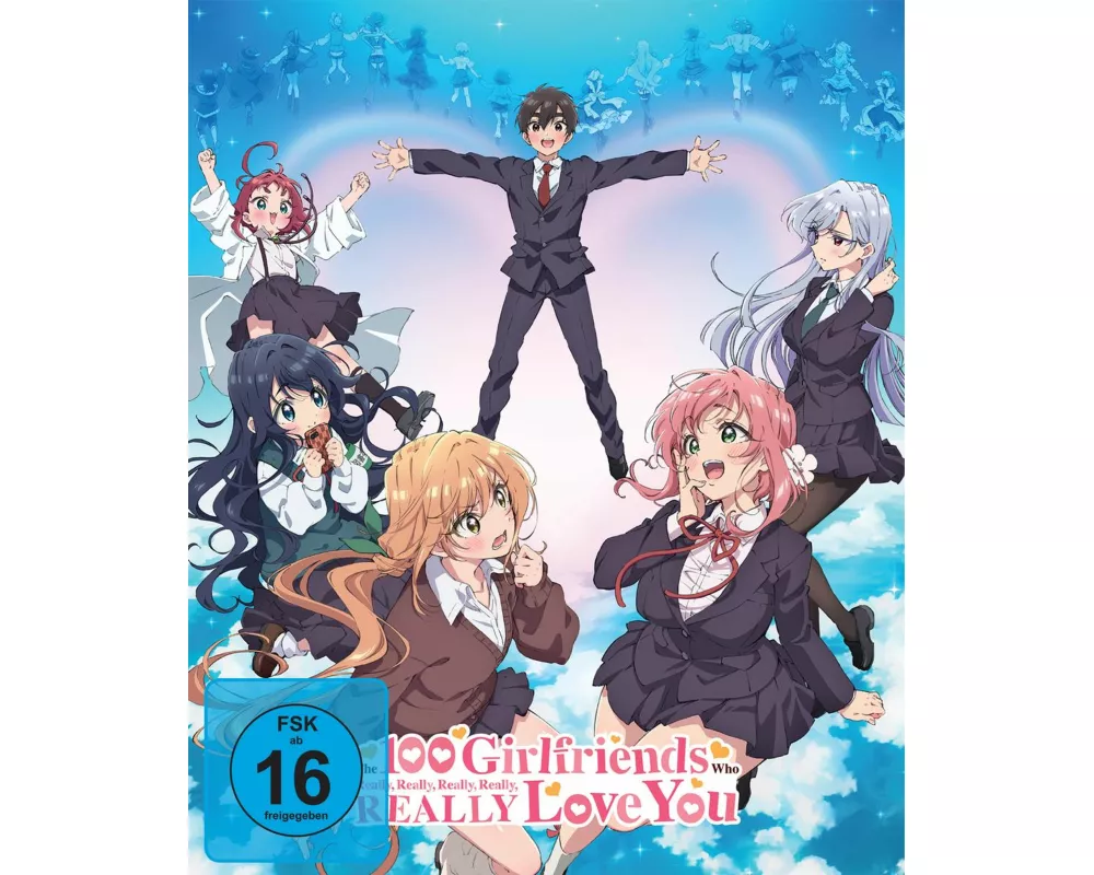 The 100 Girlfriends Who Really Really Really Really REALLY Love you - Staffel 1 - Vol. 1 - DVD mit Sammelschuber (Limited Edition)