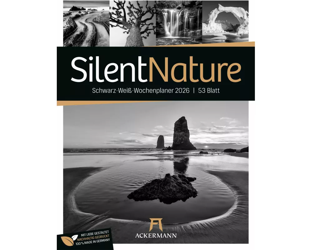 Silent Nature Wochenplaner Kalender 2026