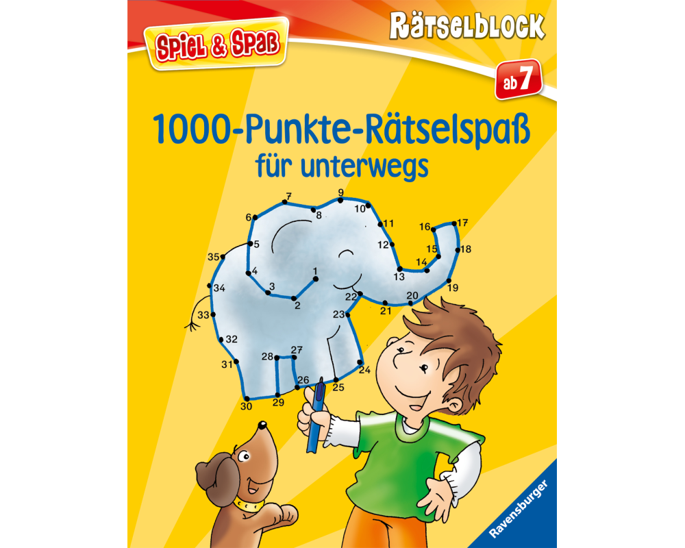 Spiel & Spaß - 1000-Punkte-Rätselspaß für unterwegs