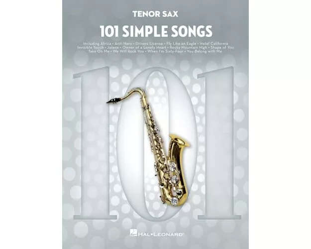 101 Simple Songs for Tenor Sax