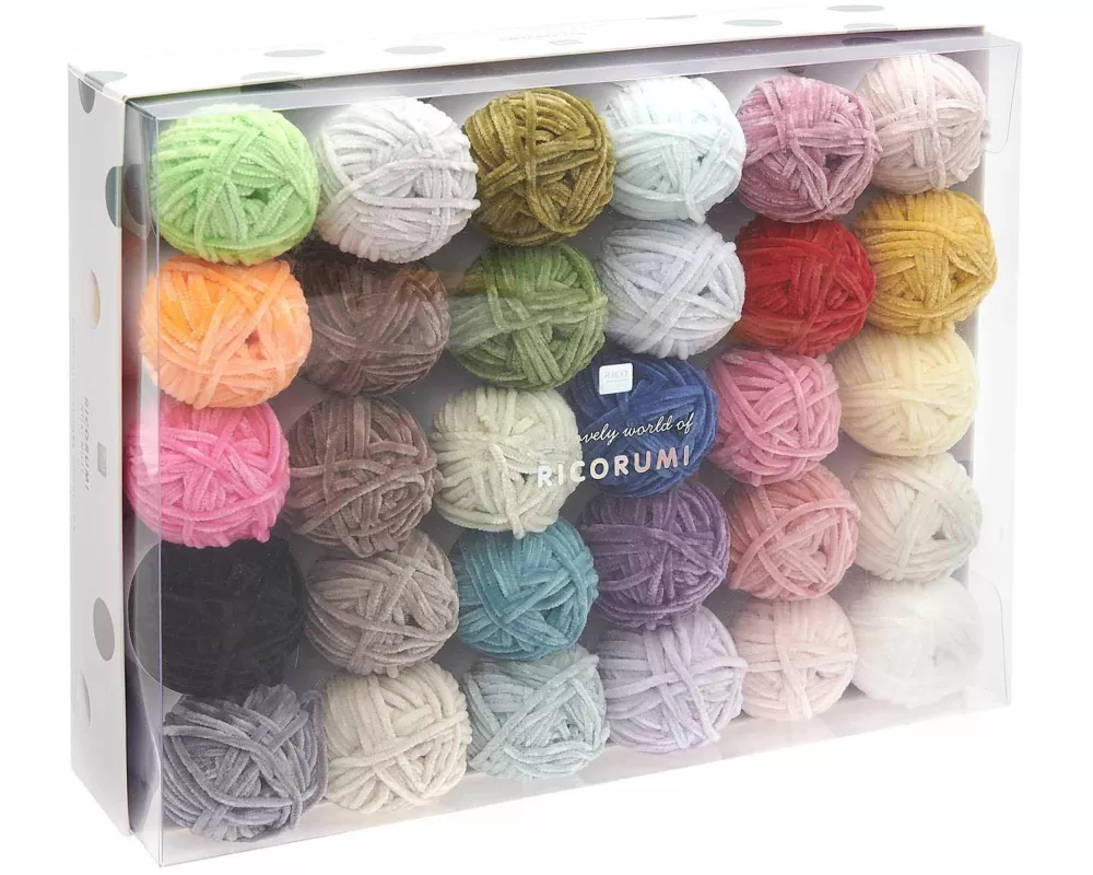 Ricorumi Set 30er "Nilli Nilli", Farben: 001-030