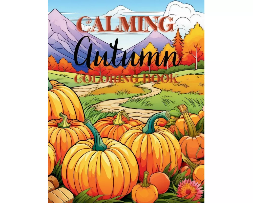 Calming Autumn Coloring Book