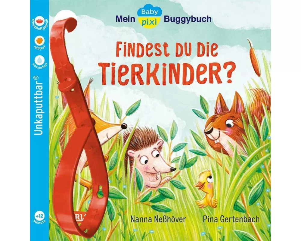Baby Pixi (unkaputtbar) 143: Mein Baby-Pixi-Buggybuch: Findest du die Tierkinder?