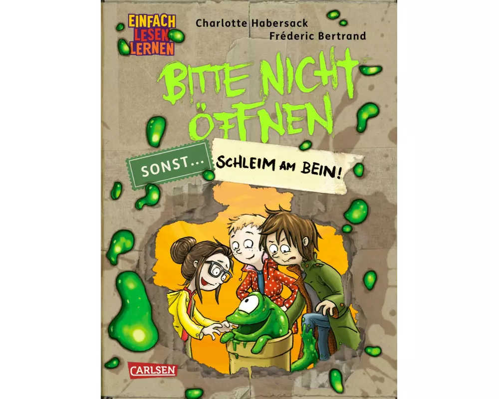 Bitte nicht öffnen, sonst ... 2: Schleim am Bein!