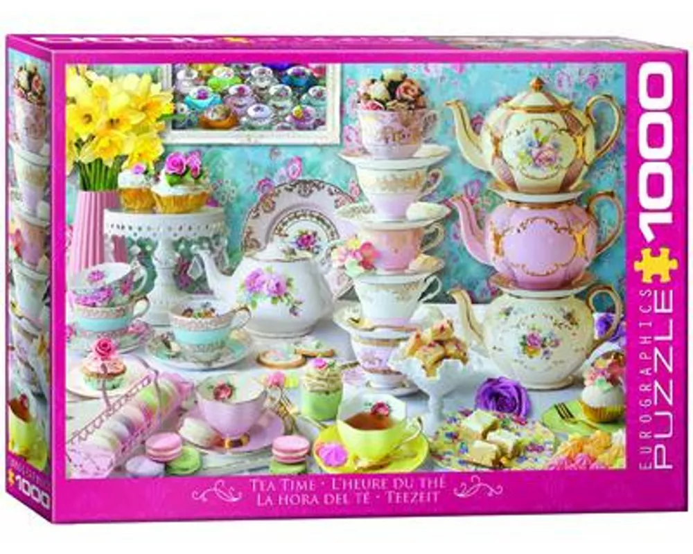 Puzzle 1000 Teile - 5 o'clock Tea Table