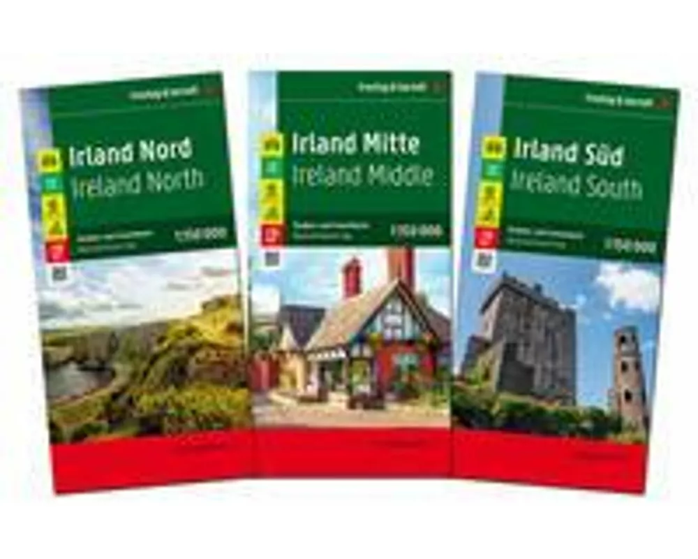 freytag & berndt Straßenkarte Irland Set 1:150.000