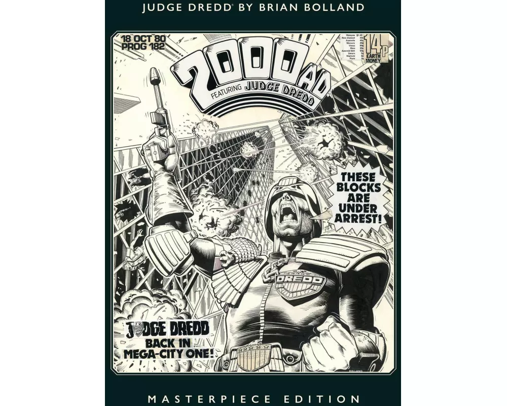 Judge Dredd by Brian Bolland: Masterpiece Edition