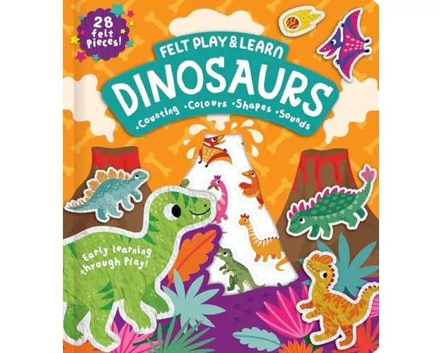 Felt Play & Learn Dinosaurs