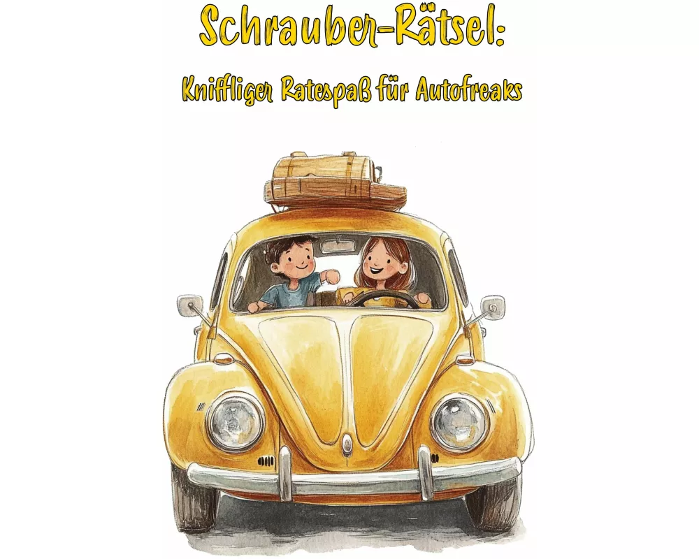 Schrauber-Rätsel: Kniffliger Ratespaß für Autofreaks - Ultimatives Rätselbuch für echte Autonarren!