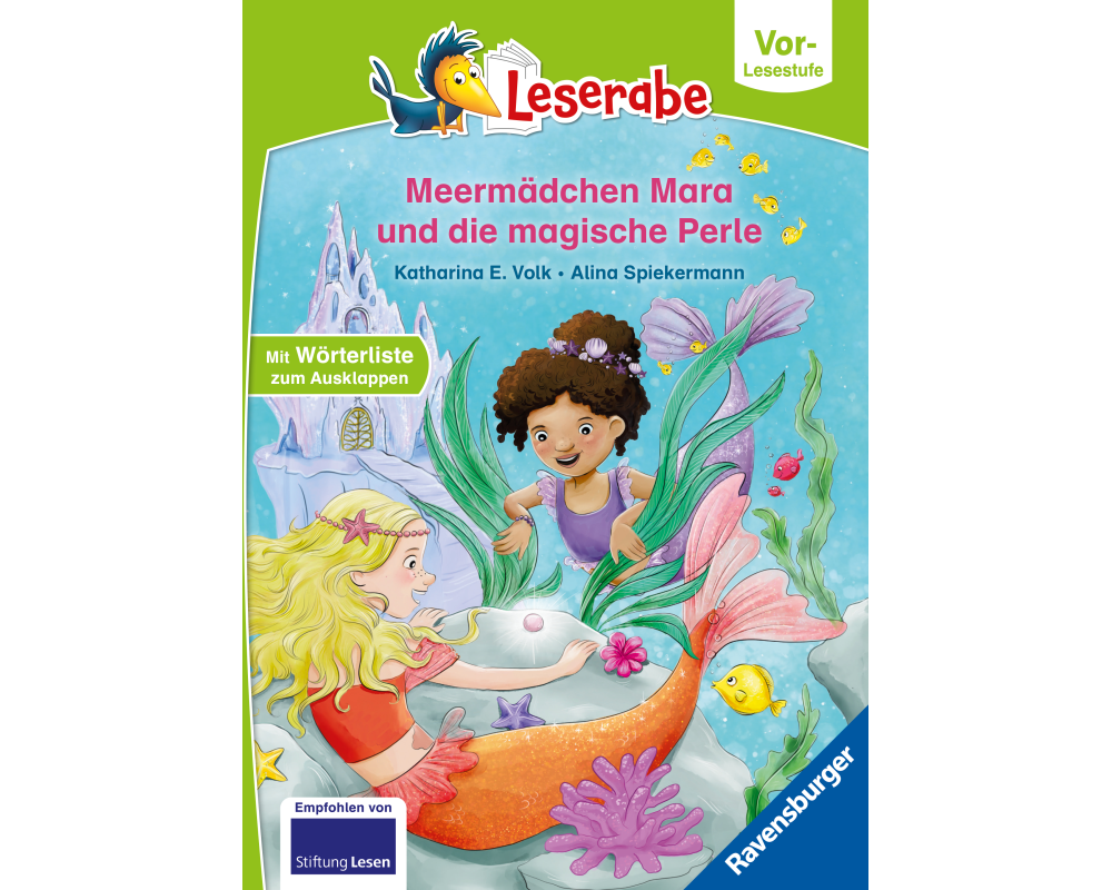Leserabe Vor-Lesestufe - Meermädchen Mara und die magische Perle