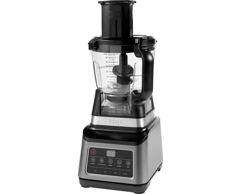 Ninja 3-in-1-Küchenmaschine & Mixer mit Auto-iQ Schwarz