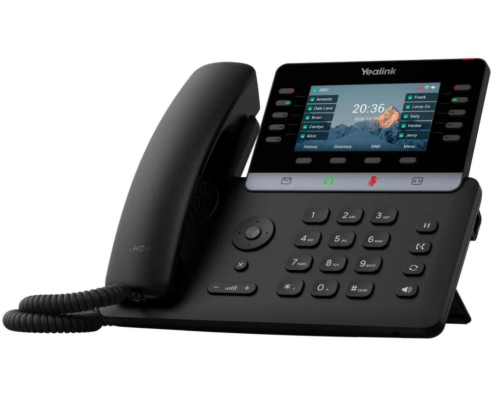 Yealink Tischtelefon SIP-T74W Schwarz