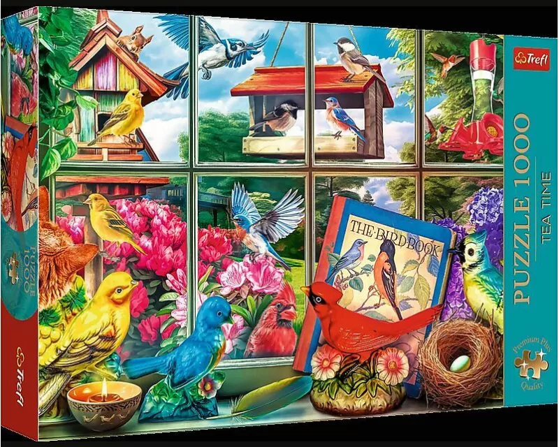 Puzzle Premium Plus 1000 - Welt der Vögel