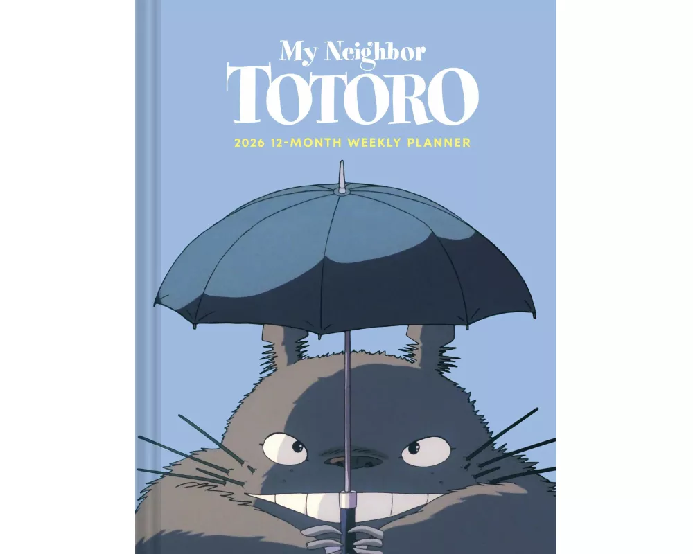 Studio Ghibli My Neighbor Totoro 2026 12-Month Weekly Planner