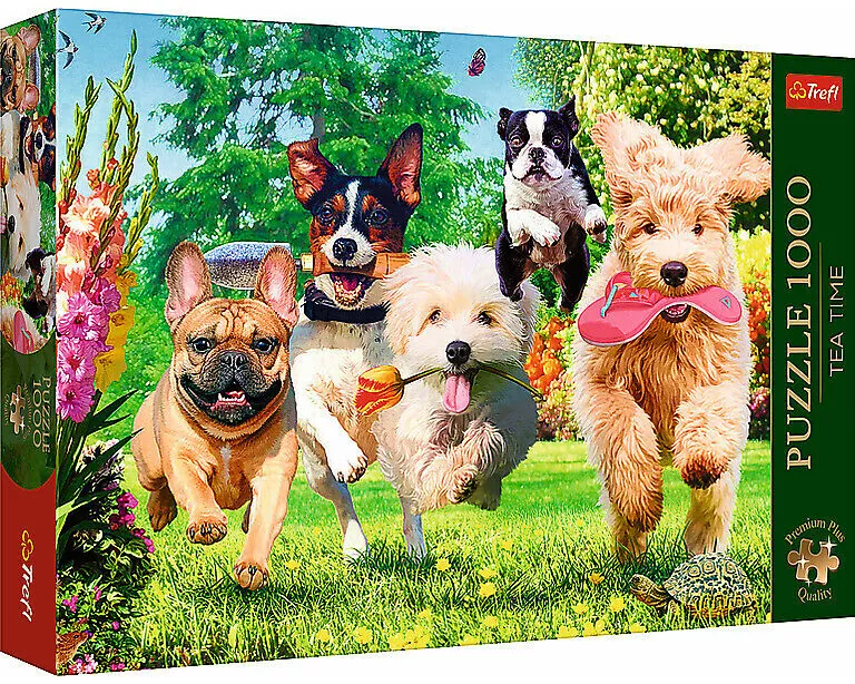 Puzzle Premium Plus 1000 - Hunde