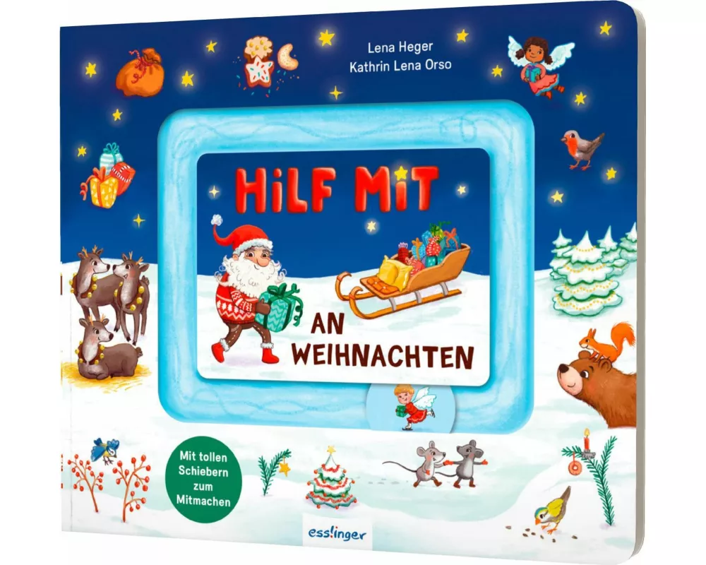 Meine Schiebebahn-Pappe: Hilf mit an Weihnachten