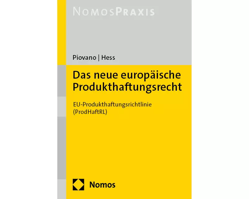 Das neue europäische Produkthaftungsrecht
