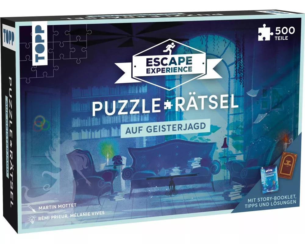Escape Experience – Puzzle-Rätsel – Auf Geisterjagd