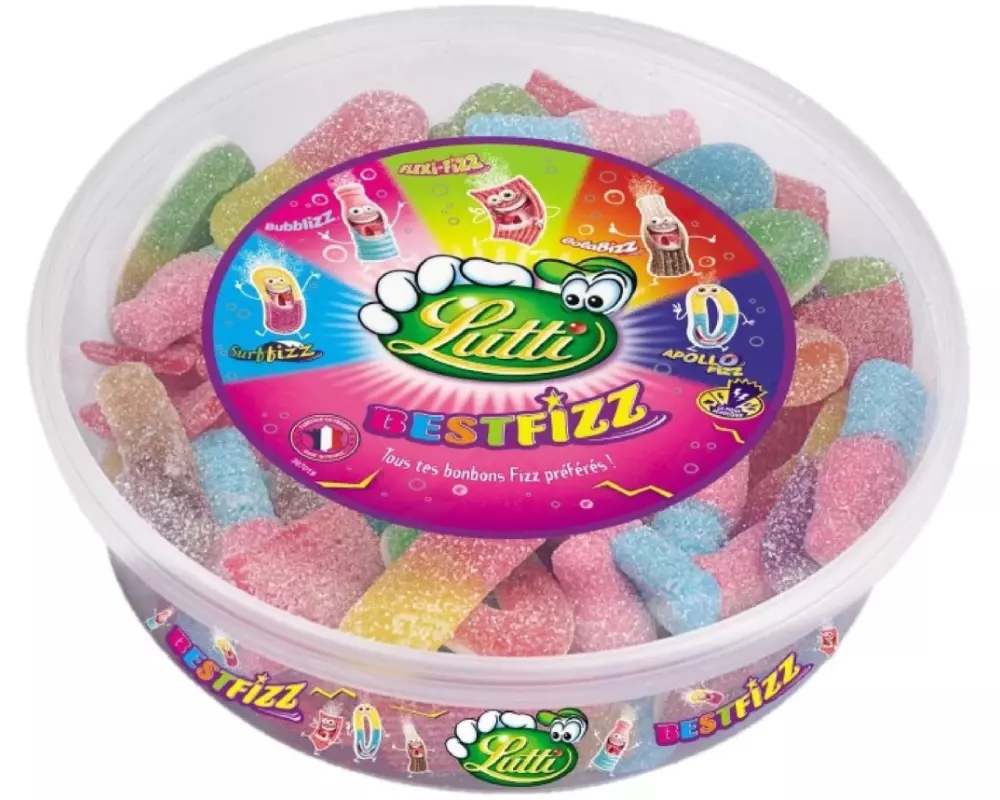 Lutti Gummibonbons BestFizz Box 550 g