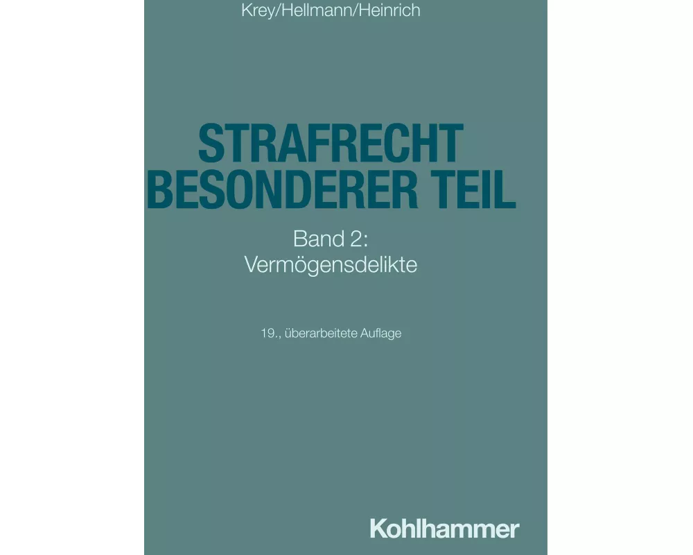 Strafrecht Besonderer Teil