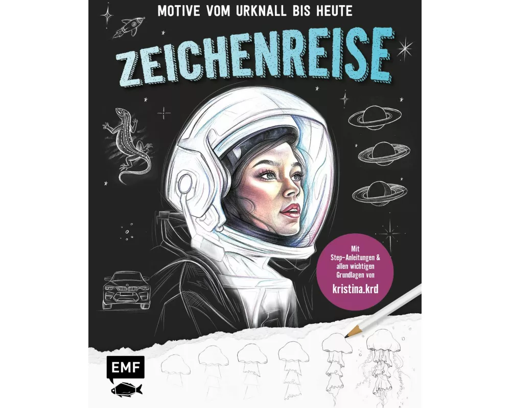 Zeichenreise – Motive vom Urknall bis heute