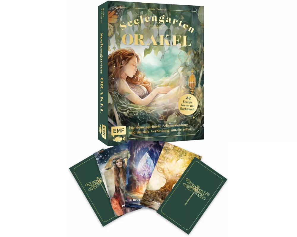 Orakel-Kartenset: Seelengarten | Für deine spirituelle Selbsterkundung und die tiefe Verbindung mit dir selbst