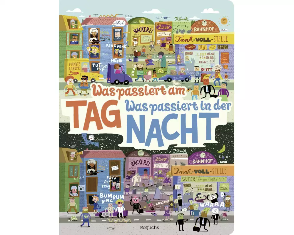 Was passiert am Tag, was passiert in der Nacht?