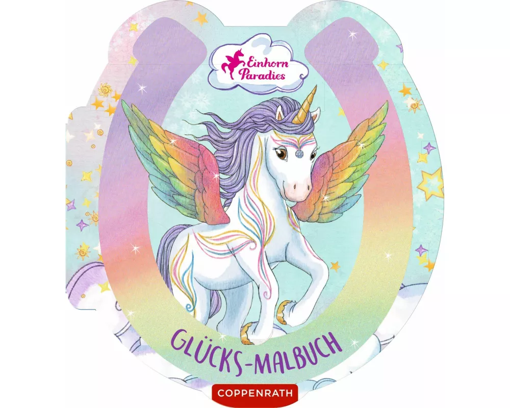 Glücks-Malbuch (Einhorn-Paradies)