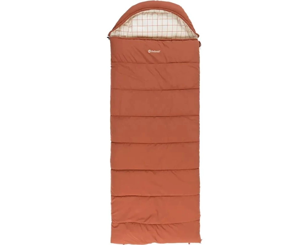 Outwell Camper Lux- Left zipper Polyester, Rot