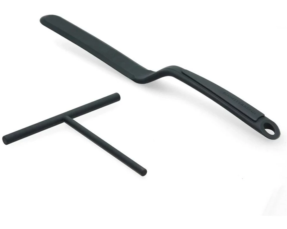 Blomsterberg Crêpes-Set, Grau