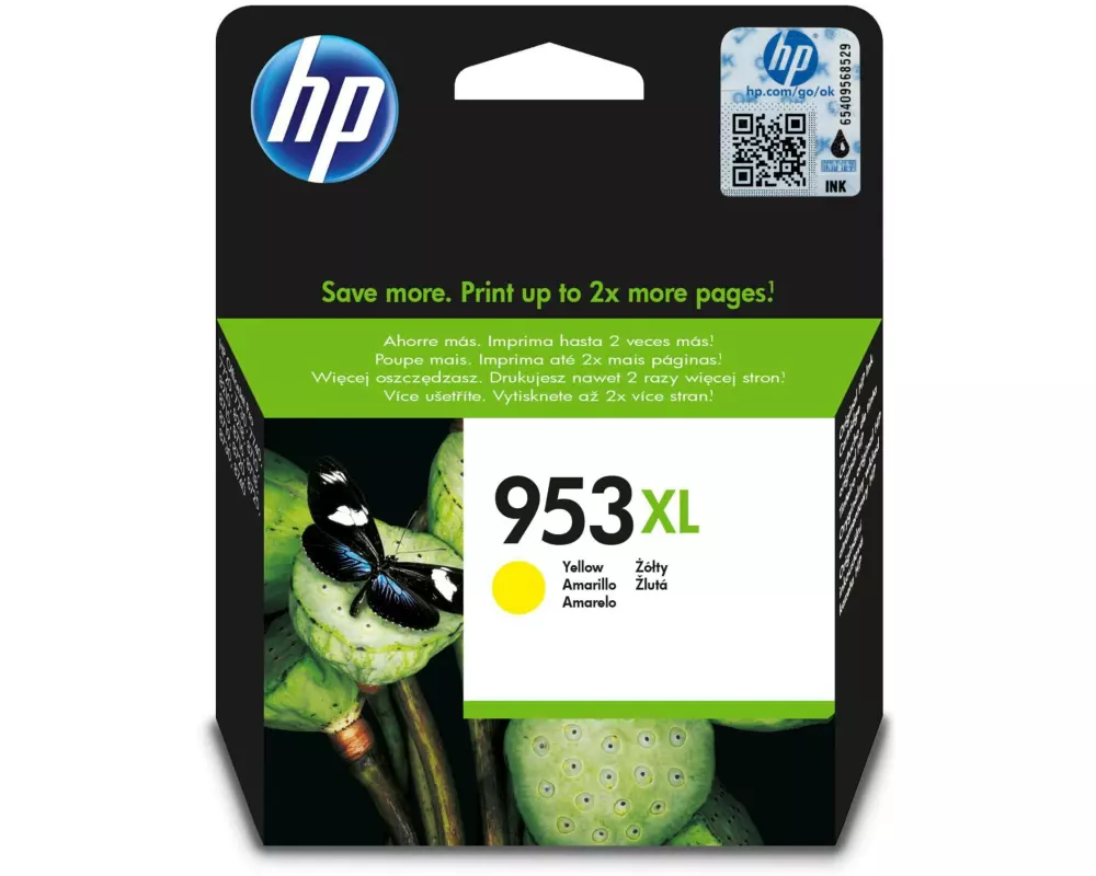 HP Tinte Nr. 953XL (F6U18AE) Yellow