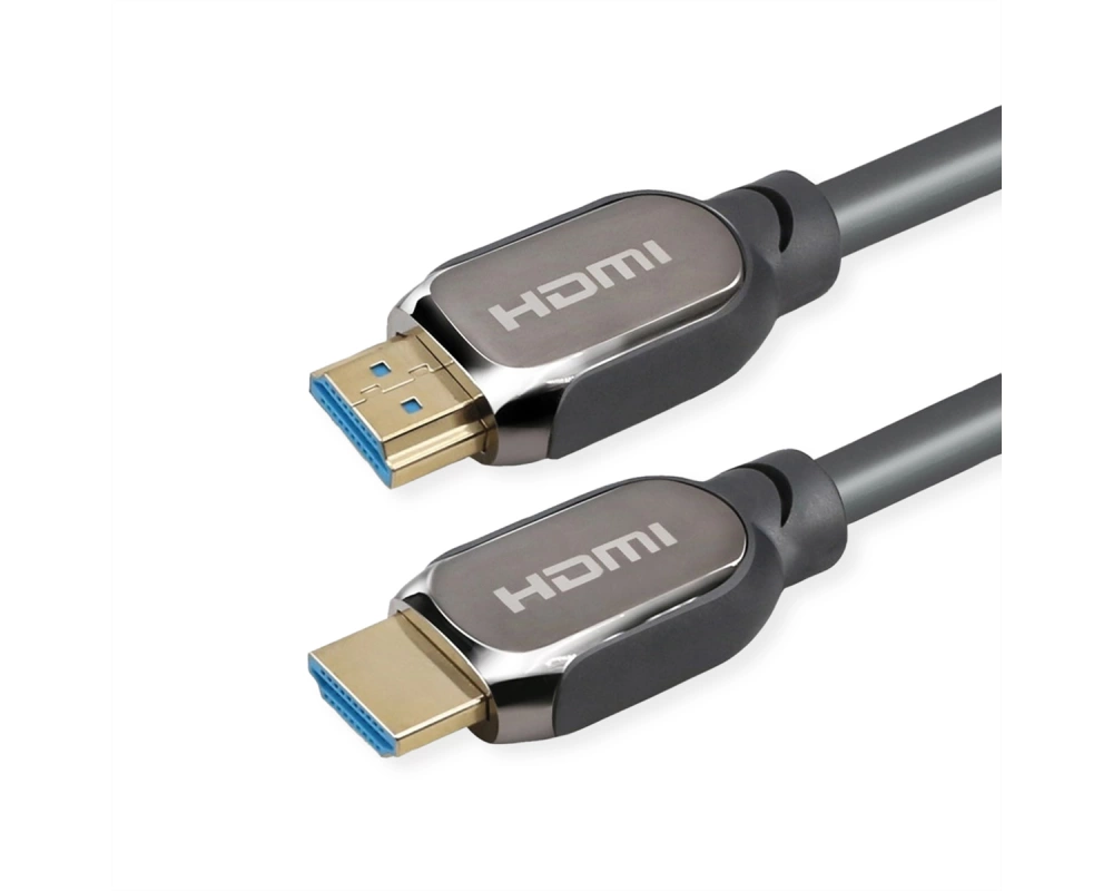 ROLINE ATC 8K HDMI Ultra HD Kabel mit Ethernet, ST/ST, schwarz, 3 m