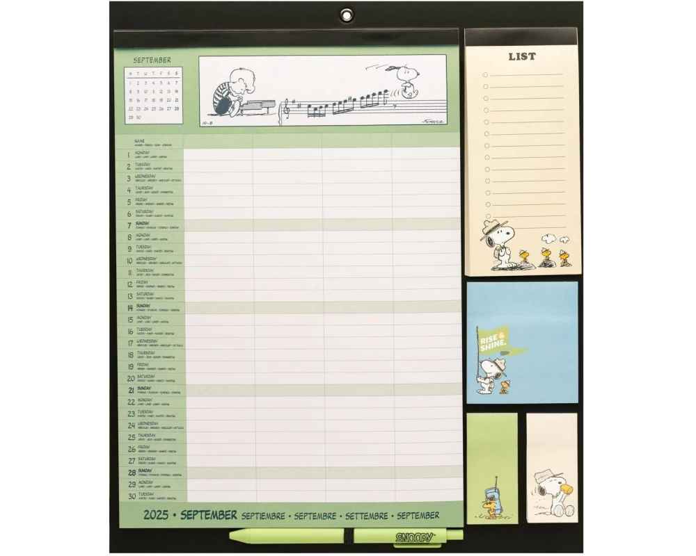 TH Wochenplaner Snoopy 2026