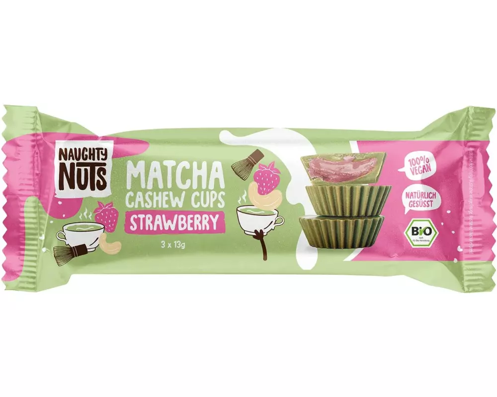 Naughty Nuts Matcha-Pralinen 39 g