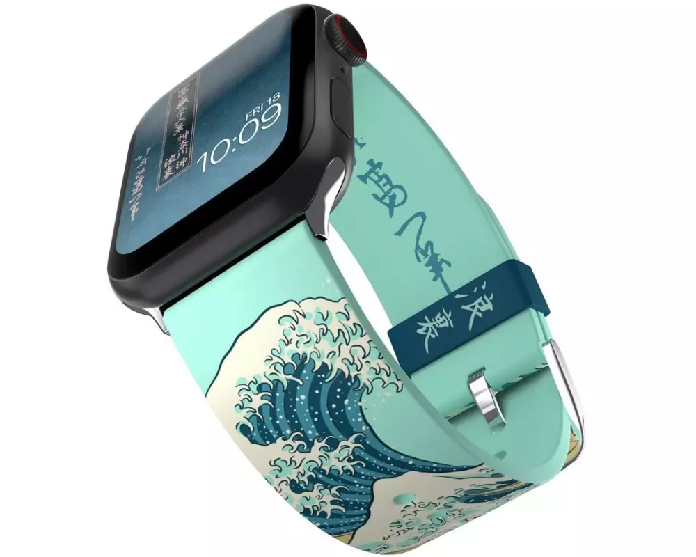 Moby Fox Armband Smartwatch Hokusai The Great Wave 22 mm