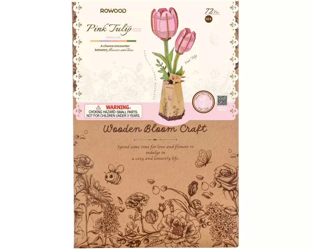 Rowood Bausatz Pink Tulip