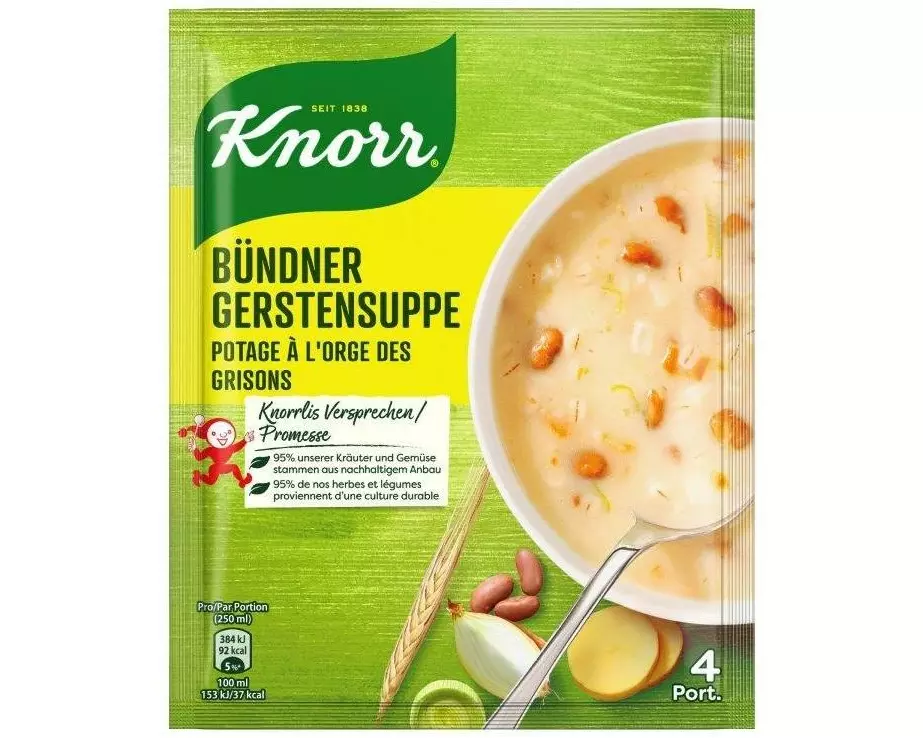 Knorr Bündner Gerstensuppe 4 Portionen