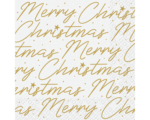 STEWO Servietten Maestro 25x25cm 2573587380 gold 20 Stück